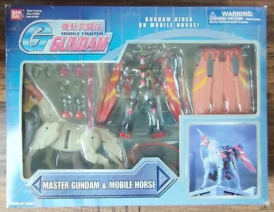 Bandai MIA MSIA Action Mobile Fighter G Gundam Master Undam & Mobile Horse 2002 • $69