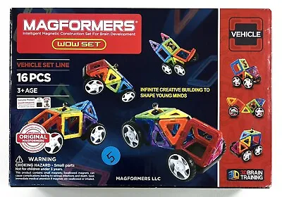 Magformers Magnetic Set Intelligent Construction Brain Development 16 Pieces • $29.95