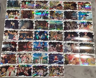 SSR Studio Ghibli Trading Card - Full Set Of 40 - Miyazaki Japan Card Collection • $29.99