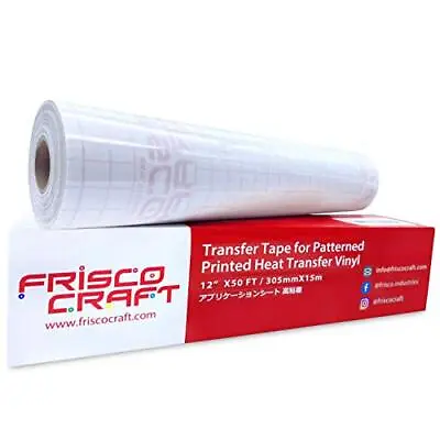 	Frisco Craft Transfer Tape For Heat Transfer Vinyl - Iron On Transfer Paper ... • $30.84