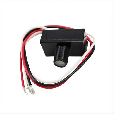 Miniature Remote Photocell Sensor Day Night Lux Detector Lighting Switch IP54 • £10.89