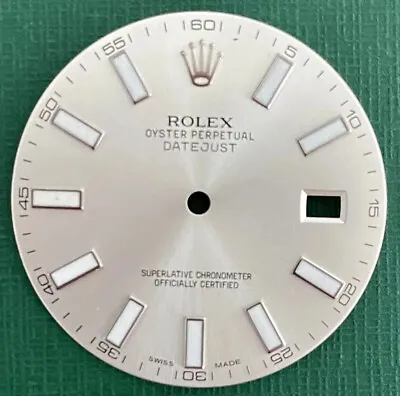 Rolex Men's Datejust 2 41mm Dial Silver Steel Oyster Ref: 116300 116334 • $325