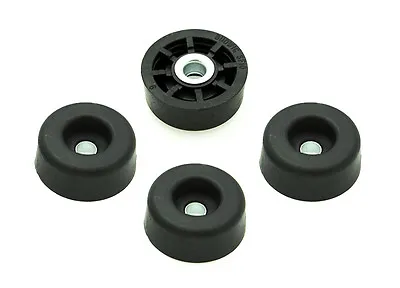 4 Super Soft Rubber Feet 1 Inch X 1/2 Inch Amps Electronics -us Made - Free Ship • $7.99