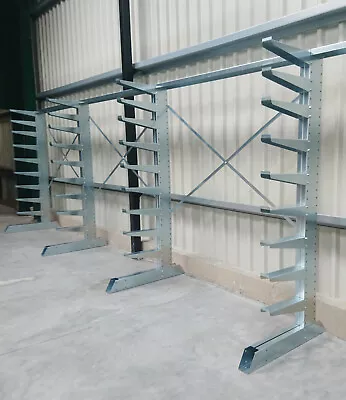 Industrial Heavy Duty Storage Cantilever Racking Storage Shelving Racks Shelving • £1069.95