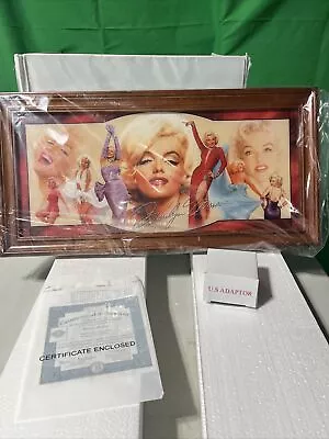 Marilyn Monroe ~ Bradford Exchange ~ Stain Glass Panorama Light  Chris Notarile • $160