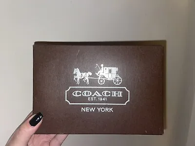 NEW Coach Card Holder W/ Zip & Keyring • $140