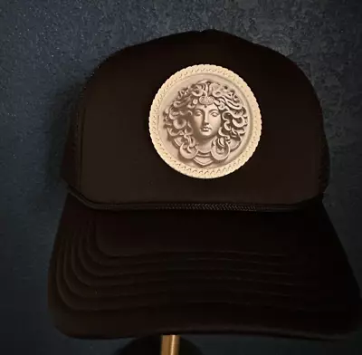 Custom Medusa Trucker Hat - Brand New - Black With White Frame  Medusa • $32