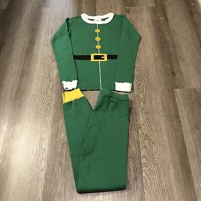 Hanna Andersson Elf Movie Pajamas Costume Organic Cotton Kids Size 10 • $14.99