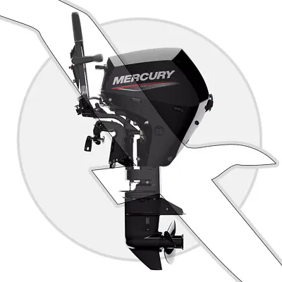 Mercury Marine 15hp Four Stroke Outboard Engine EL Closeout • $3099.99