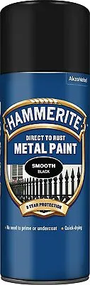 Hammerite Spray Paint Direct To Rust Aerosol Quick Drying Metal 400ml • £59.95