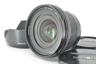 $312.18 • Buy [ Near Mint ] Minolta AF 20mm F/2.8 For Sony A Mount Wide Angle Lens From Japan