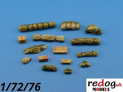 Redog 1:72 Military Scale Model Stowage Diorama Accessorises Detailing Kit 5 • £4.99