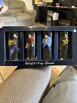 Elvis Presley Highball Glass Collection Set Of 4. Original Box.  • $23