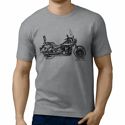 JL Illustration For A Kawasaki Vulcan 900 Classic LT Motorbike Fan T-shirt • £19.99