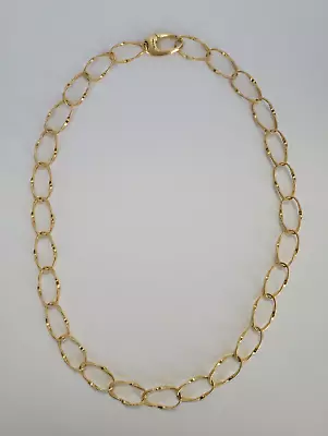 Marco Bicego 18k Gold Marrakech Onde Infinity Link Necklace Retail $5530 • $3345