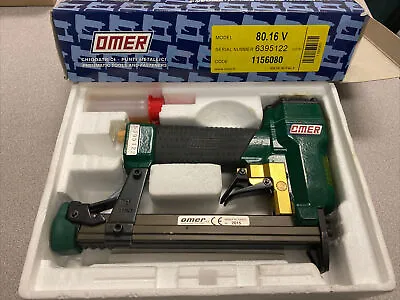 Omer Stapler Model 80.16v - Salesman Demo Model- Barely Used Auto Fire 80 Series • $249