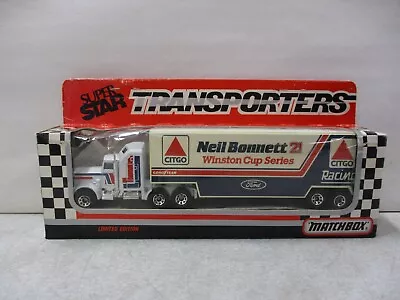 1989 Matchbox Super Star Transporters Neil Bonnett Citgo • $10.79