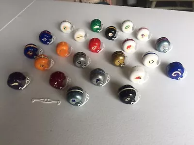 1960’s Huge Lot Of Vintage Mini NFL Helmets Vending Machine Toys USED • $35