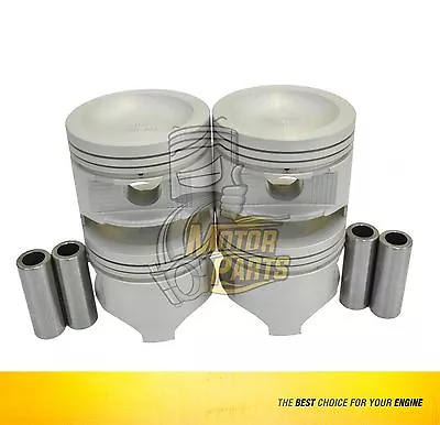 Piston Set Fits Mazda B2600 MPV 2.6 L G6 SOHC    -  SIZE STD • $38.55