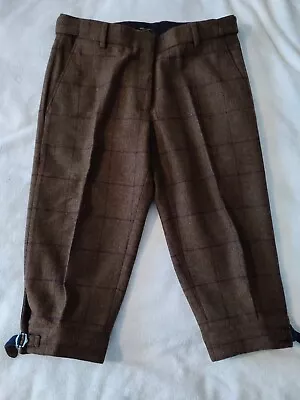 Holland Esquire Tweed 100% Wool Shooting Breeks Women's Hunting Trousers Game  • £45