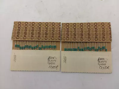 Corning Rlr07c Metal Film Resistor 10k Ohm 250mw 1% Tolerance 250v Lot Of 50 Nnb • $13.97