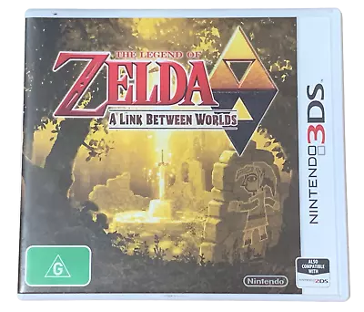 The Legend Of Zelda A Link Between Worlds Nintendo 3DS 2DS Game • $59.90