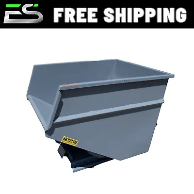 3 Yd Wright Self Dumping Hopper- Trash-dumpster- Recycling Hopper- Free Shipping • $1991