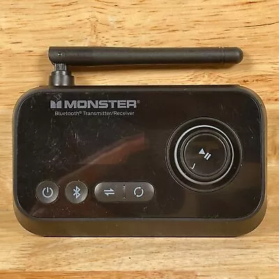 Monster MBA9-1011-BLK Black 2-in-1 Wireless Bluetooth Transmitter Receiver • $11.99