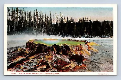 $9.99 • Buy Punch Bowl Spring-Yellowstone National Park Postcard 10097 Unposted