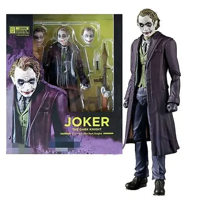 NECA DC Comics Batman Dark Knight Joker 7  Action Figure Collection Gift Toy • £21.95