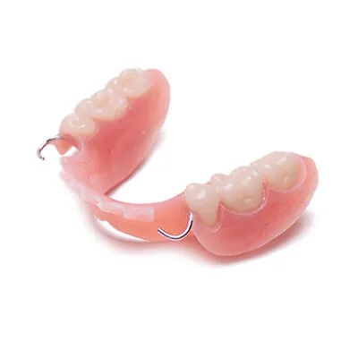 CUSTOM MISSING TEETH FLIPPER Stayplate Upper Lower Tooth Replacement Dental  • $160