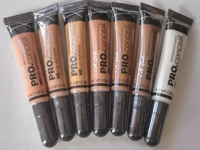 LA Girl Pro Conceal HD High Definition Concealer Highlighter Sealed Tube Choice  • $6.99