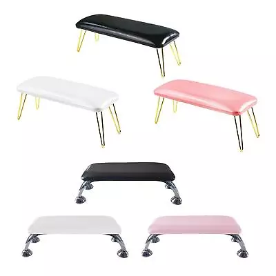 Nail Arm Rest Cushion PU Leather Nail Art Accessories Tool Nail Pillow Hand Rest • £25.02