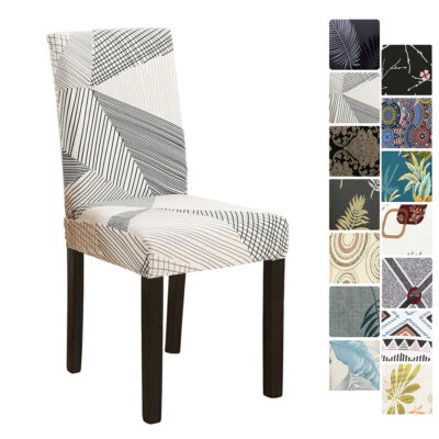 $23.99 • Buy Dining Chair Covers Stretch Spandex Protector Slipcover Washable Banquet Party