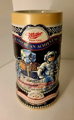 MILLER HIGH LIFE Great American Achievements NASA 1969 Beer Stein (168896) • $9.99
