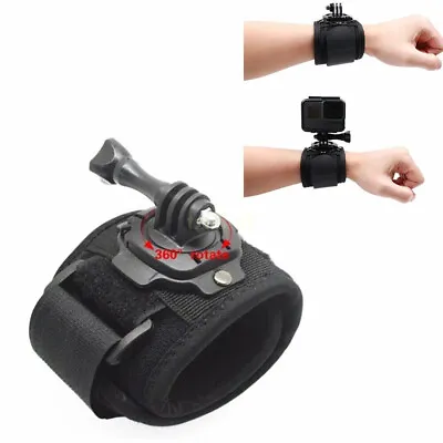 Rotation Wrist Arm Strap Mount Band For 10 9 8 5 For Xiaomi Yi 4K • $16.69