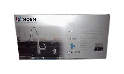 MOEN Essie Single-Handle Pull-Down Sprayer Kitchen Faucet W/ Reflex& Power Clean • $119.95