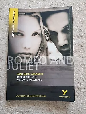 Romeo And Juliet GCSE Revision Guides York Notes Advanced English Literature • £5