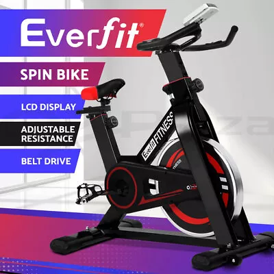 Everfit Spin Bike Exercise Bike Flywheel Fitness Home Gym Workout • $209.95