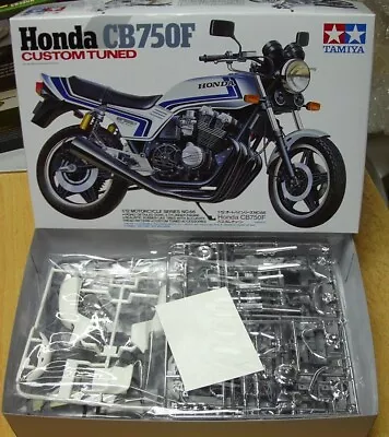 Honda CB750F  Custom Tuned  Motorcycle Tamiya 1/12 Plastic Model Kit 14066 • $17.01