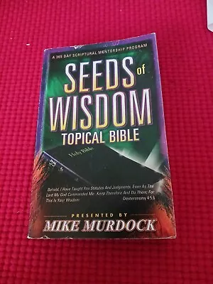 Seeds Of Wisdom Tropical Bible By Mike Murdock • $75.99