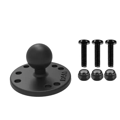 RAM Adapter Plate With 1  Ball And Hardware For Garmin Striker / ECHOMAP Plus • $14.99