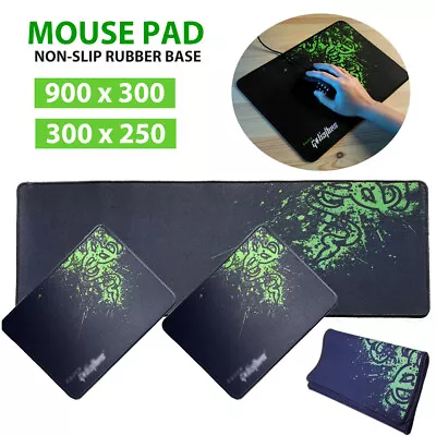 Razer Goliathus Mouse Pad Keyboard Mat 300x250mm 900x300mm Laptop Gaming Large • $16.99