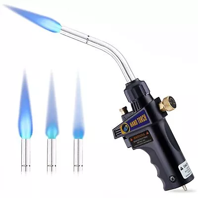 High Intensity Propane Torch Head Trigger Mapp/Map Gas Torch Kit With Self Ig... • $44.88