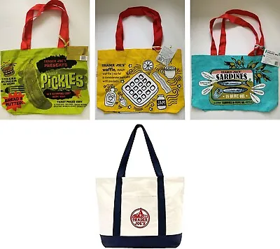 NWT Authentic Trader Joe's Reusable Tote Shopping Bag • $23.52