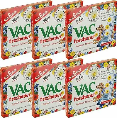 Vacuum Cleaner Freshener Scent Disc Air Freshener Refresher Smell Odour Remover • £26.90