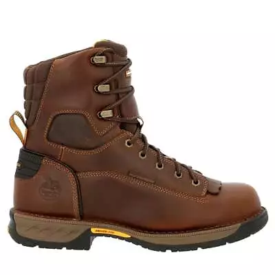 Georgia Boots Athens 360 Waterproof Work  Mens Brown Work Safety Shoes GB00469 • $109.99