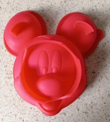 Disney Mickey Mouse Silicone Cake Jelly Baking Mould • £4.99