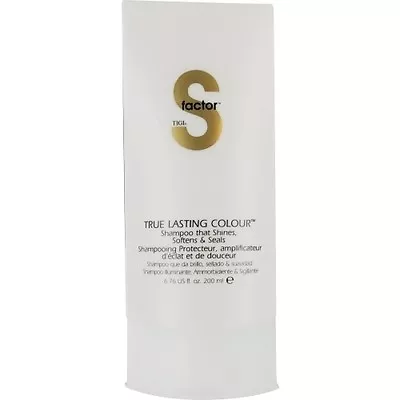 Tigi~s Factor~true Lasting Colour~shines Softens & Seals~shampoo 6.76 Oz R6-c97 • $16.97