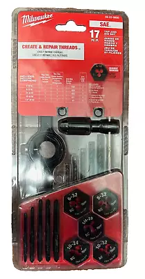 Milwaukee 49-22-5600 17PC SAE Tap And Die Set • $38.99